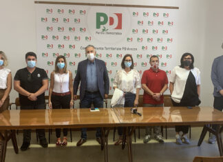 Arezzo, la lista Pd alle regionali