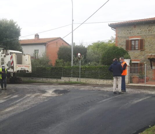 Cortona: messa in sicurezza dell’incrocio di Cignano