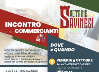 Progetto “Vetrine Savinesi”: tre incontri di presentazione per i commercianti e gli imprenditori