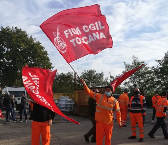 Inizia l’autunno sindacale: lunedì 2 ore di sciopero di tutti i metalmeccanici