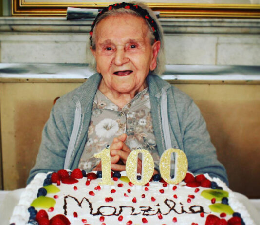 Marzilia Ceccagnoli festeggia cent’anni a Villa I Papaveri di Cortona