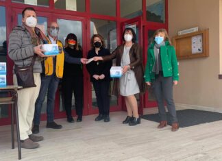 Lions Club dona mascherine alle scuole di Monte San Savino