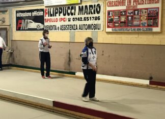 Bocce: brusca sconfitta a Spello per le ragazze del Cortona