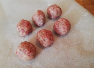 Polpettine saporite al prosciutto cotto