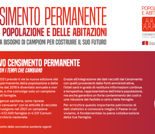 Castiglion F.no, al via il censimento permanente di popolazione e abitazioni
