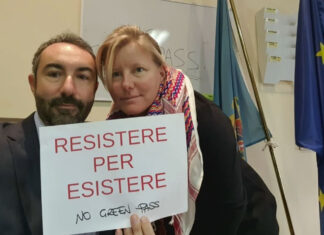 Barillari occupa gli uffici della Regione Lazio: “Non ho il Green Pass, resisto”