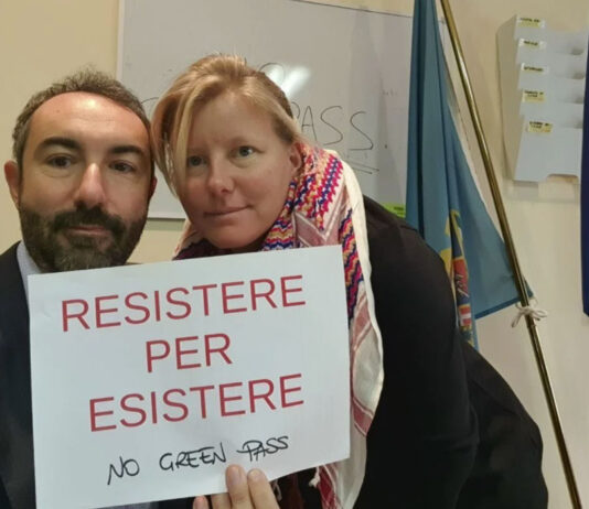 Barillari occupa gli uffici della Regione Lazio: “Non ho il Green Pass, resisto”