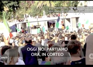 No Green pass, Castellino dal palco: «Assediamo la Cgil», parla l’autore dello scoop di Quarta Repubblica: «Minaccia sottovalutata»