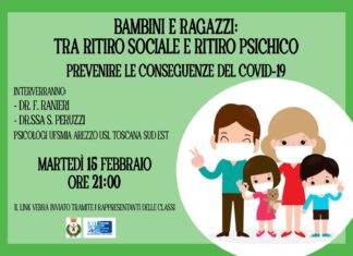 Rischi dell’isolamento sociale sui nostri figli: a monte san savino un incontro per aiutare i genitori