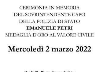 Castiglion Fiorentino: mercoledì 2 marzo la deposizione di una corona di alloro in onore di Emanuele Petri