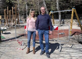 Cortona, rinnovato il parco giochi al parterre