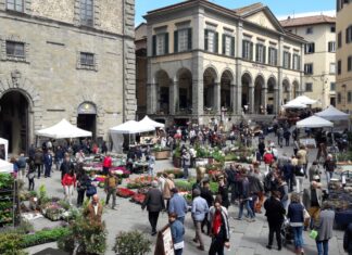 Cortona, primo maggio con la Fiera del Fiore e del Rame