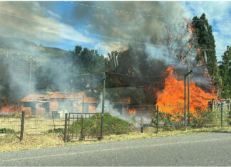 Domato l’incendio a Santa Margherita in Val di Chio
