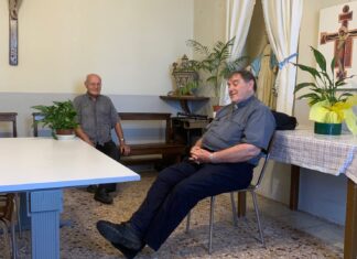 Castiglion Fiorentino: Padre Natale Paganelli ha incontrato il vescovo di Makeni