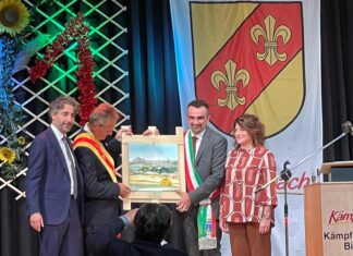 Cittadinanza onoraria del Comune gemellato tedesco agli ex sindaci di Civitella: Massimiliano Dindalini e Ginetta Menchetti