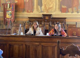 La presidente della provincia di Arezzo Silvia Chiassai Martini ed il Prefetto Maddalena De Luca incontrano le categorie economiche per la presentazione della prima comunità energetica provinciale