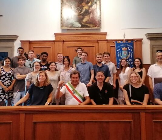 Gli studenti della Virginia Military Institute di Lexington promuovono Castiglion Fiorentino