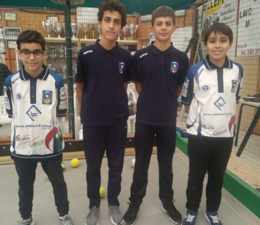 Coppa Toscana Juniores bocce: i risultati della nona tappa a Cortona