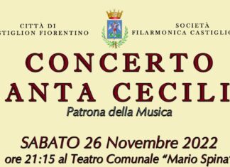 Santa Cecilia: la Filarmonica castiglionese festeggia la patrona della musica