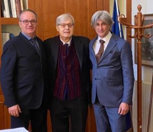 Cortona, incontro con il sottosegretario alla Cultura Vittorio Sgarbi