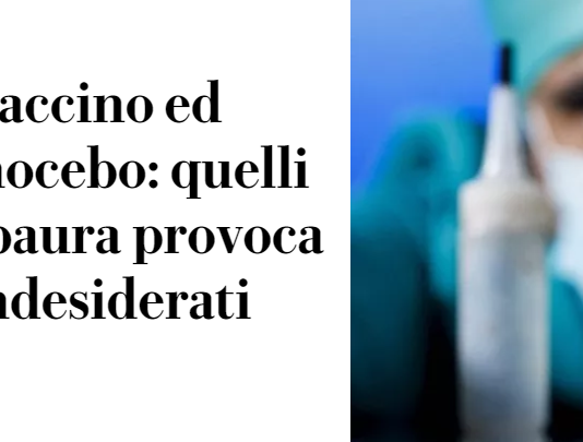 Reazioni avverse? Tutta colpa dell’effetto nocebo