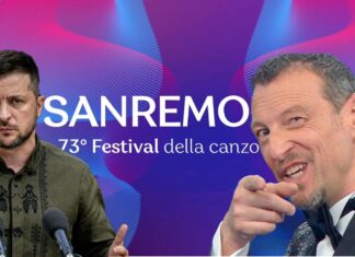 Zelensky non sarà collegato in video con il Festival di Sanremo