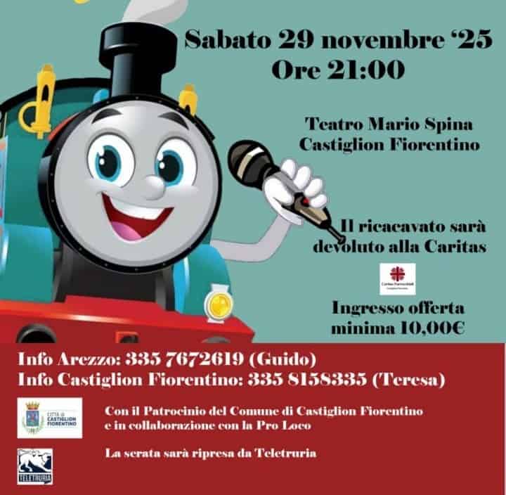 A Castiglion Fiorentino in scena il “Gran Varietà dei Ferrovieri”