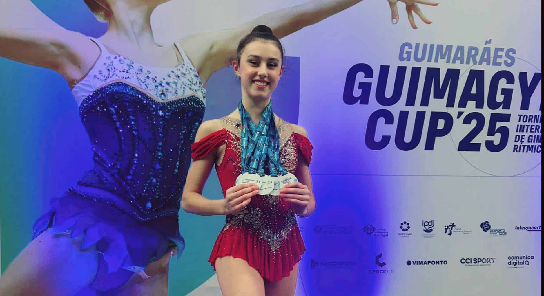 Ginevra Bindi trionfa in Portogallo: cinque ori per la ginnasta aretina