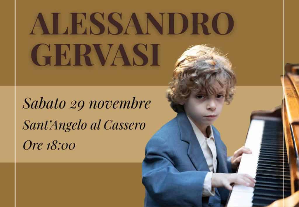 Raccolta fondi per donare un pianoforte al piccolo Alessandro Gervasi