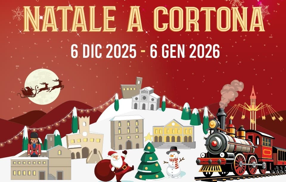Sabato 6 dicembre l’inaugurazione del Natale a Cortona
