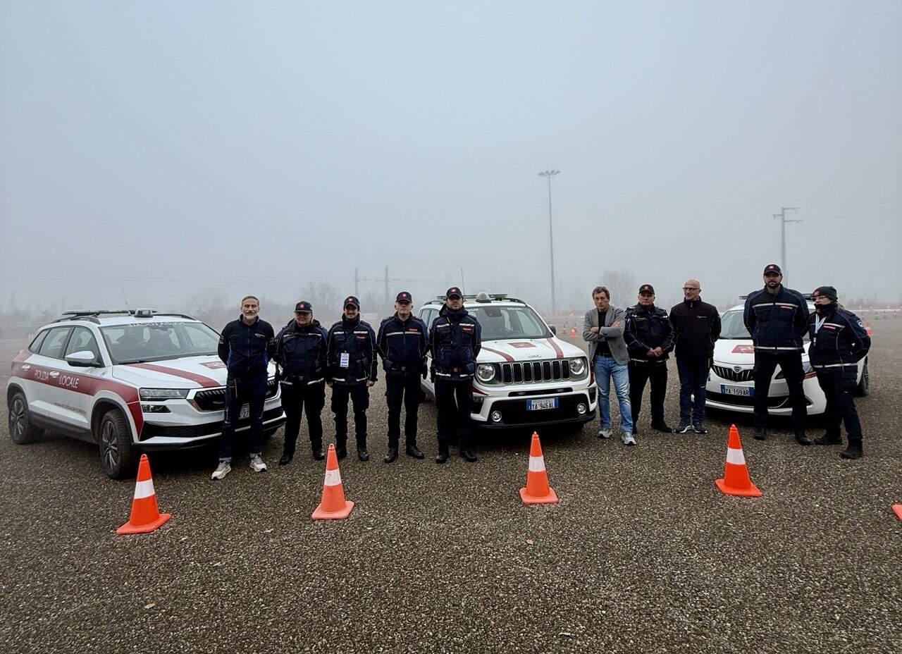 Corsi di guida sicura per le Polizie Locali allo StrasicuraPark