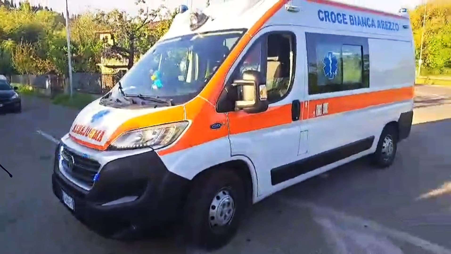 Incidente tra auto e camion sulla SP13 a Foiano della Chiana