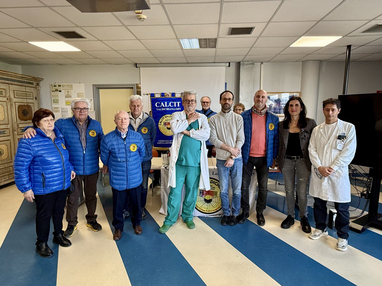 Donazione del Calcit per l’Ortopedia dell’Ospedale Valdichiana