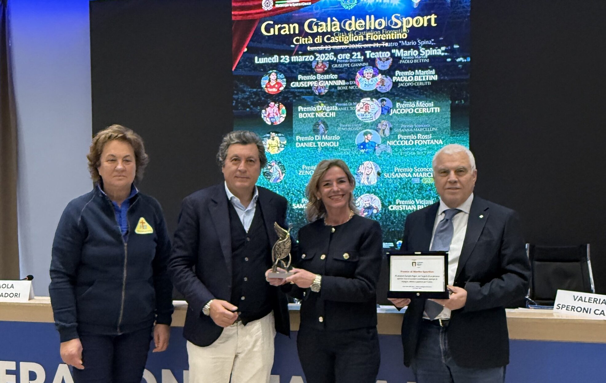 Gran Galà dello Sport di Castiglion Fiorentino presentato a Coverciano