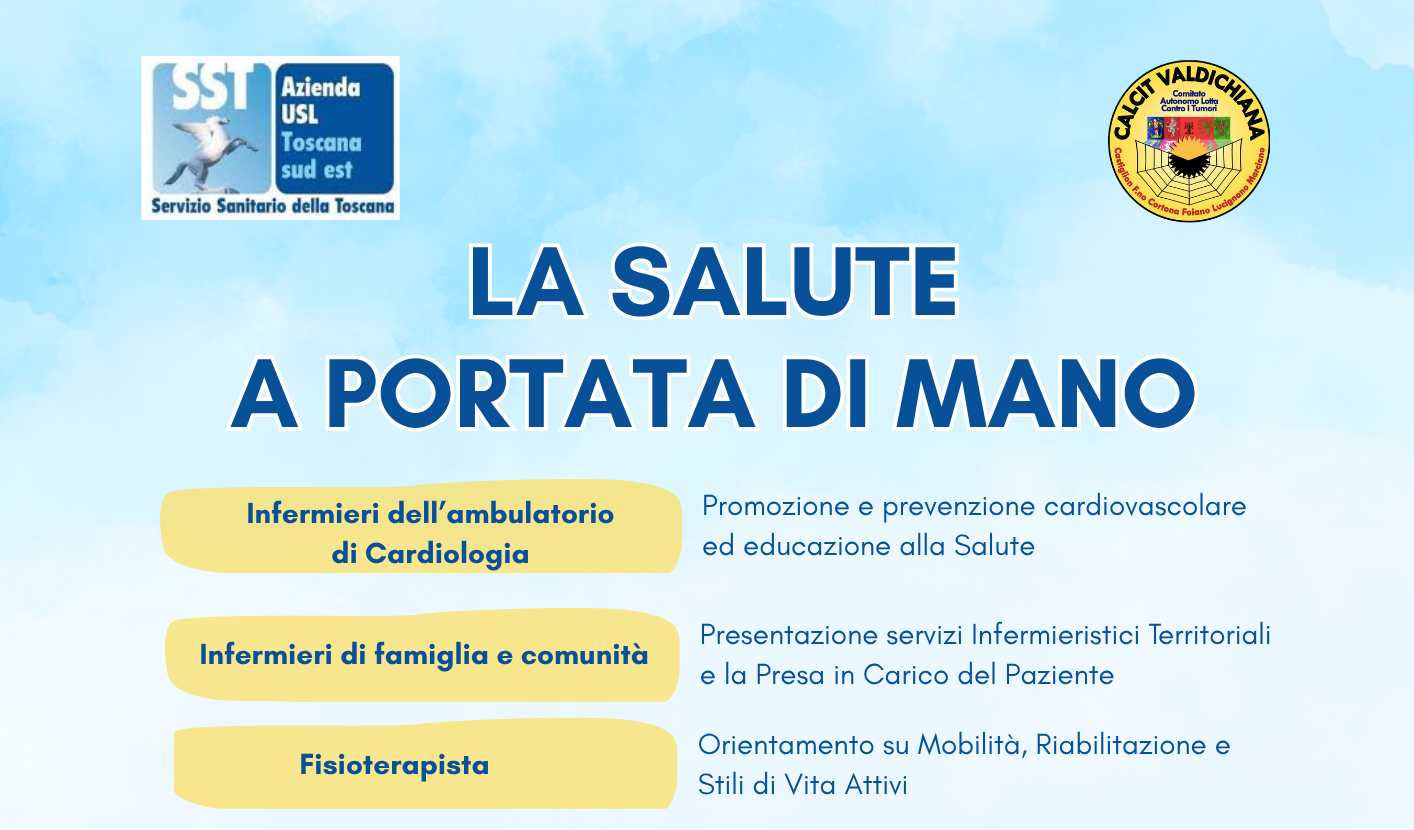 La Asl porta la prevenzione nei mercati della Valdichiana Aretina