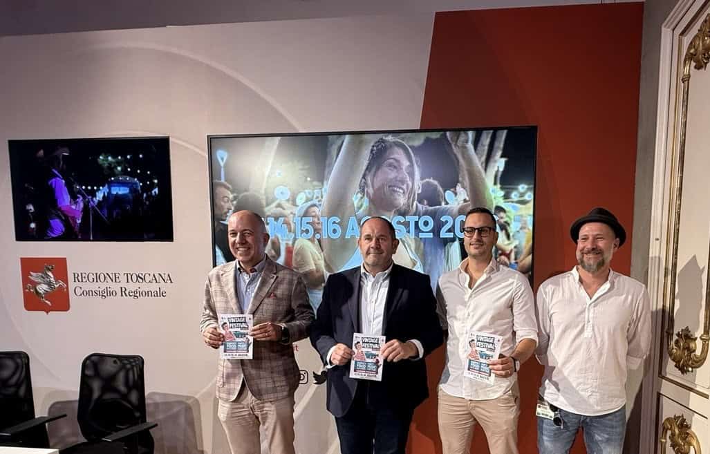 Presentato in Regione Toscana il Vintage Festival 2026