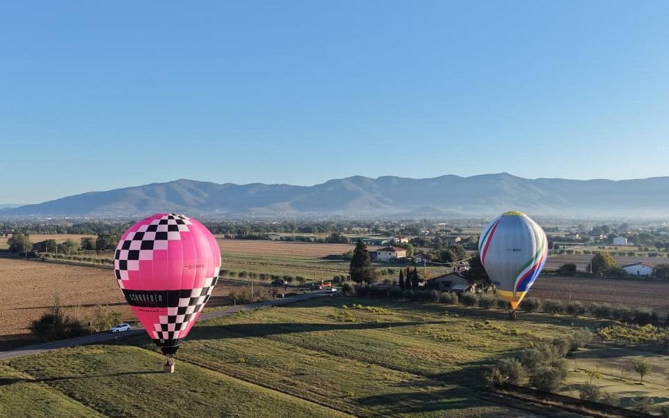 Arriva il Campionato Italiano di Mongolfiera a Castiglion Fiorentino