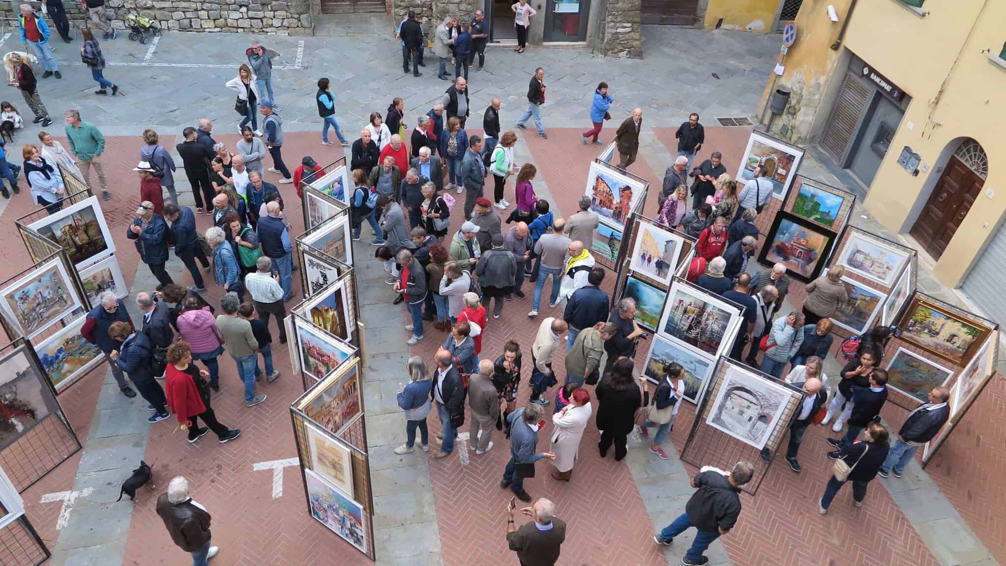 A Lucignano la sesta edizione del Concorso di pittura estemporanea