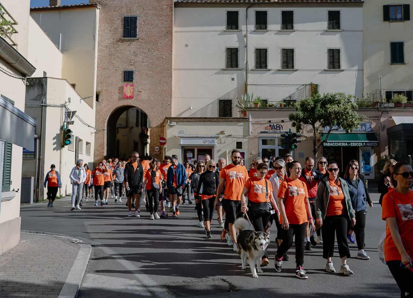 Foiano: la camminata benefica in ricordo di Francesco Mazzarelli