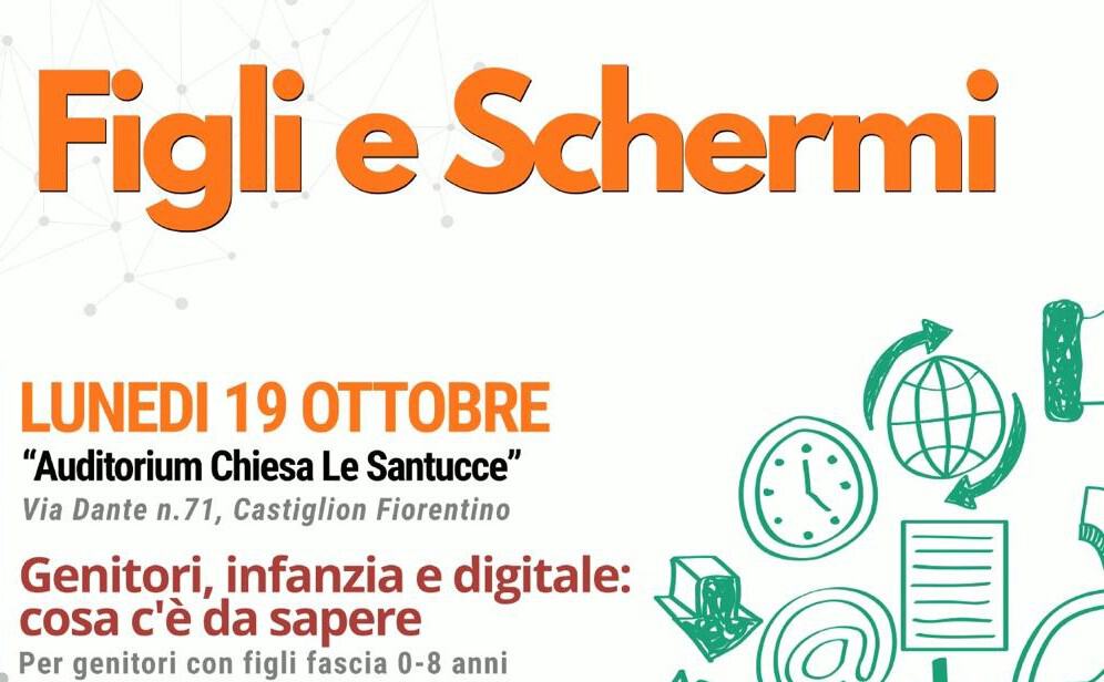 A Castiglion Fiorentino il Prof. Cosimo Di Bari su bambini e mondo digitale